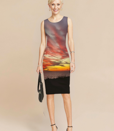 Vestido de Anais - Atardecer en Longboat Key