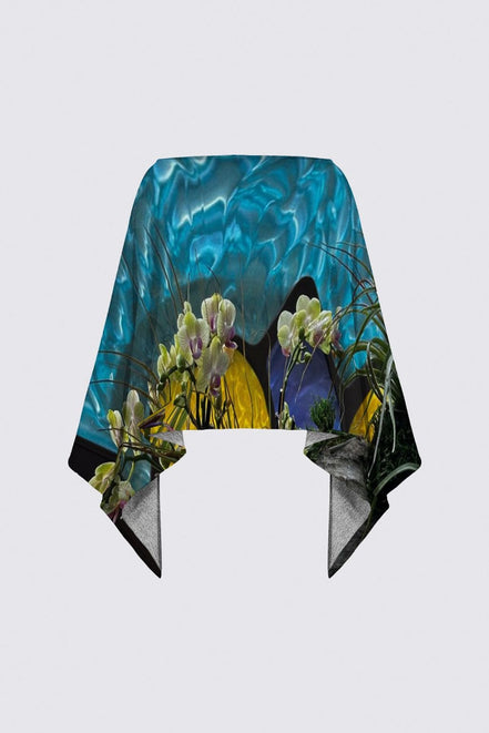 Tiffany Light Ava Poncho Sweater Knit image 0