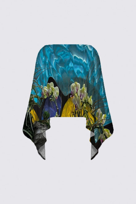 Tiffany Light Ava Poncho Sweater Knit image 1