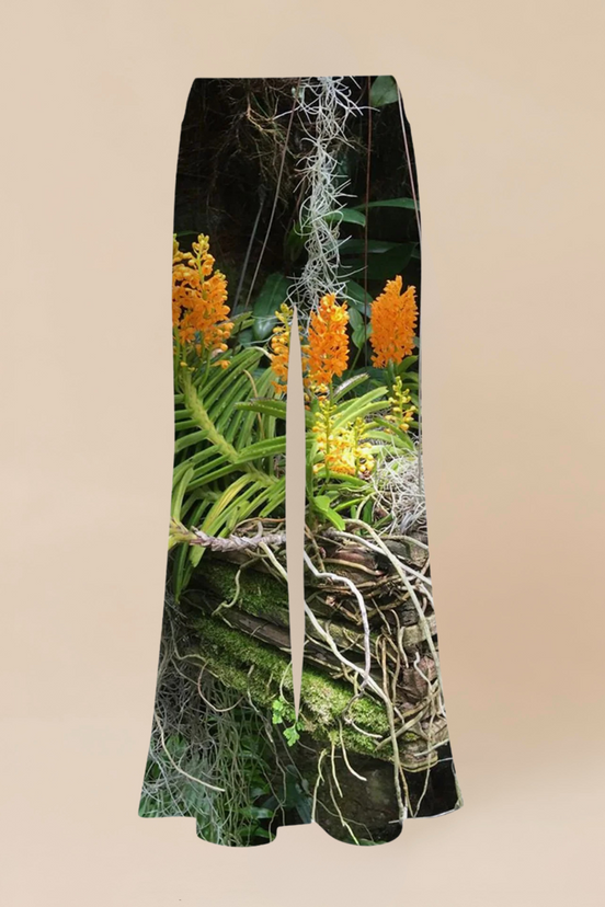 Carla Palazzo Pant - Luscious Tangerine