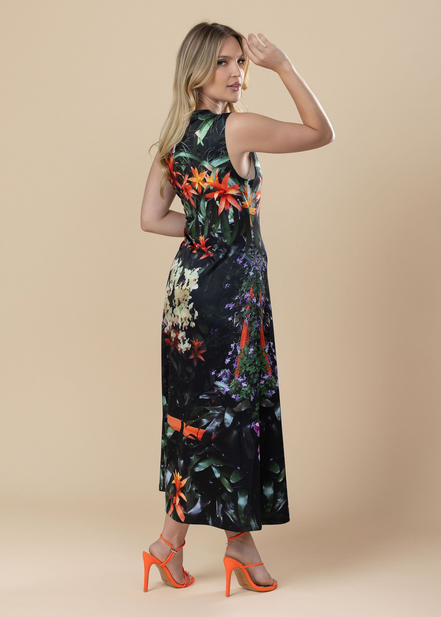 Lena Dress - Flowers Galore