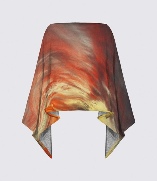 Sunset at Longboat Key Ava Poncho Sweater Knit image 0