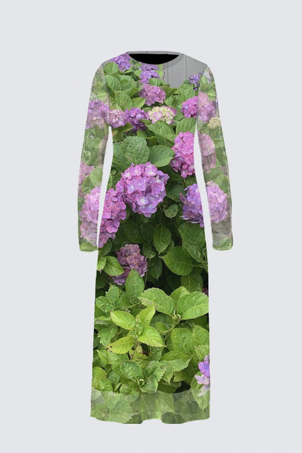 Hydrangea Haven Daniela Black Maxi Dress image 0