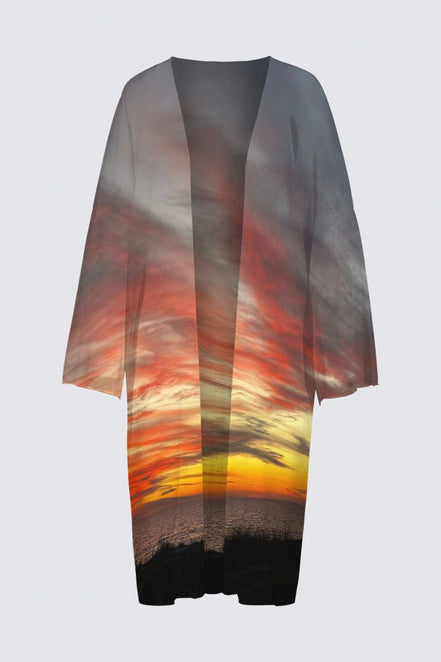 Sunset at Longboat Key Elani Kimono image 0