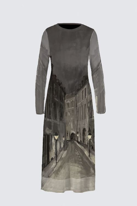 Tunnel of Love Daniela Black Maxi Dress image 0