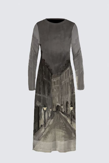 Tunnel of Love Daniela Black Maxi Dress image 0