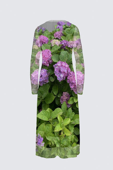 Hydrangea Haven Daniela Black Maxi Dress image 1