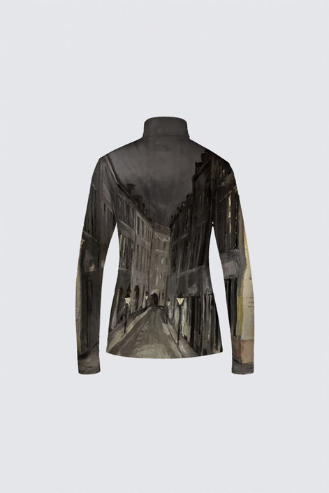 Tunnel of Love Jamie Black Zip Top image 1