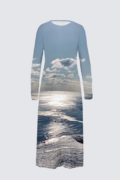 Birds at Sunrise Daniela Maxi Dress image 0