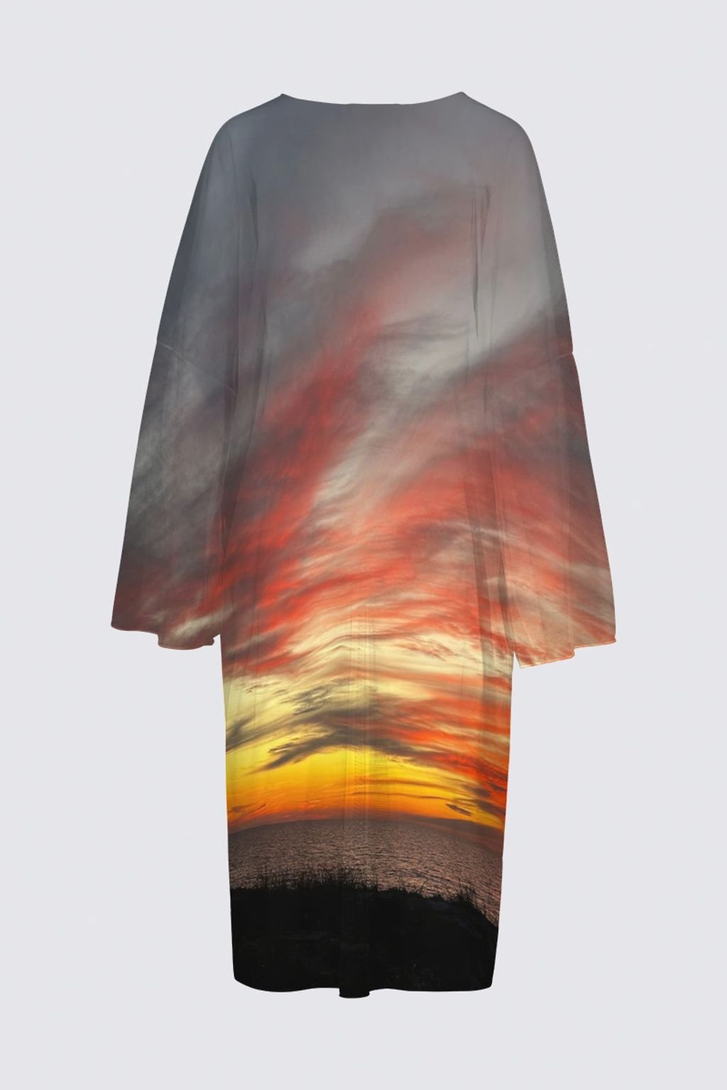 Sunset at Longboat Key Elani Kimono image 1