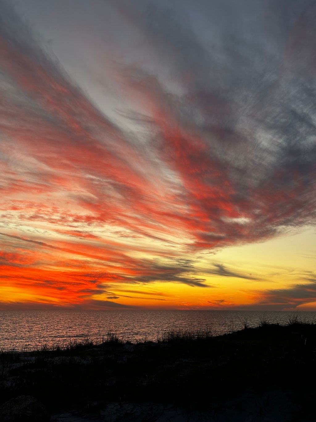 Sunset at Longboat Key Sweater Knit Alice Tube Scarf image 2