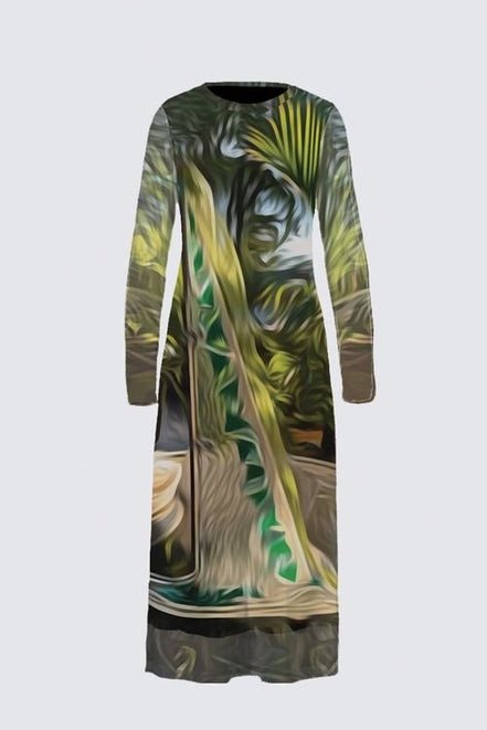 Whimsy Sail Daniela Black Maxi Dress image 0