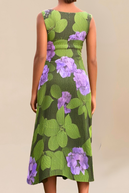 Lena Dress - Hydrangea Haven