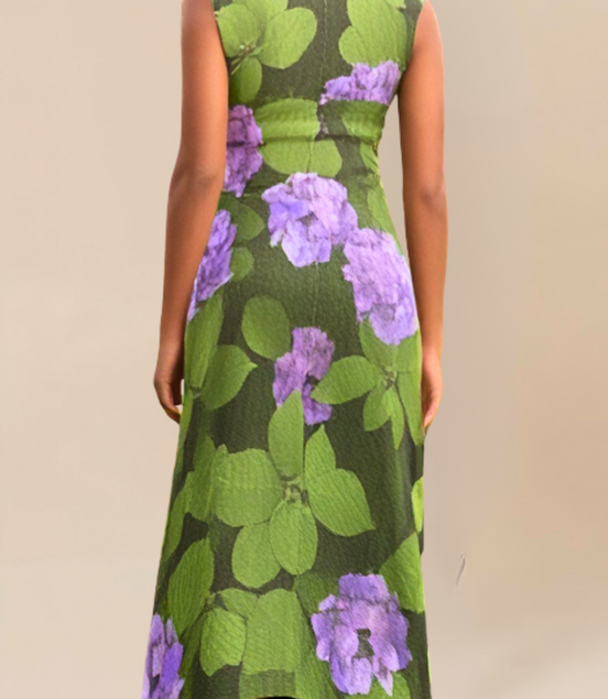 Vestido Lena - Hydrangea Haven
