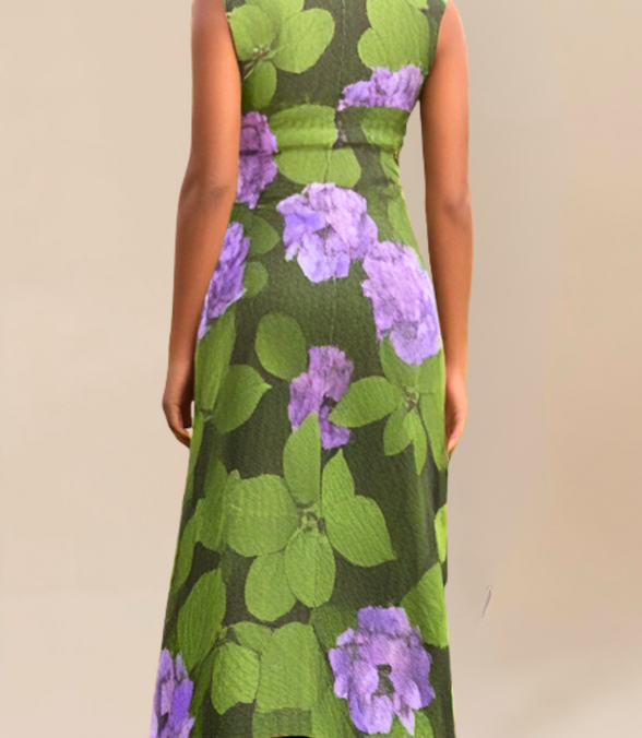 Vestido Lena - Hydrangea Haven