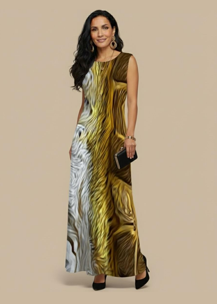 Vestido Lena - Mandarina Exquisita