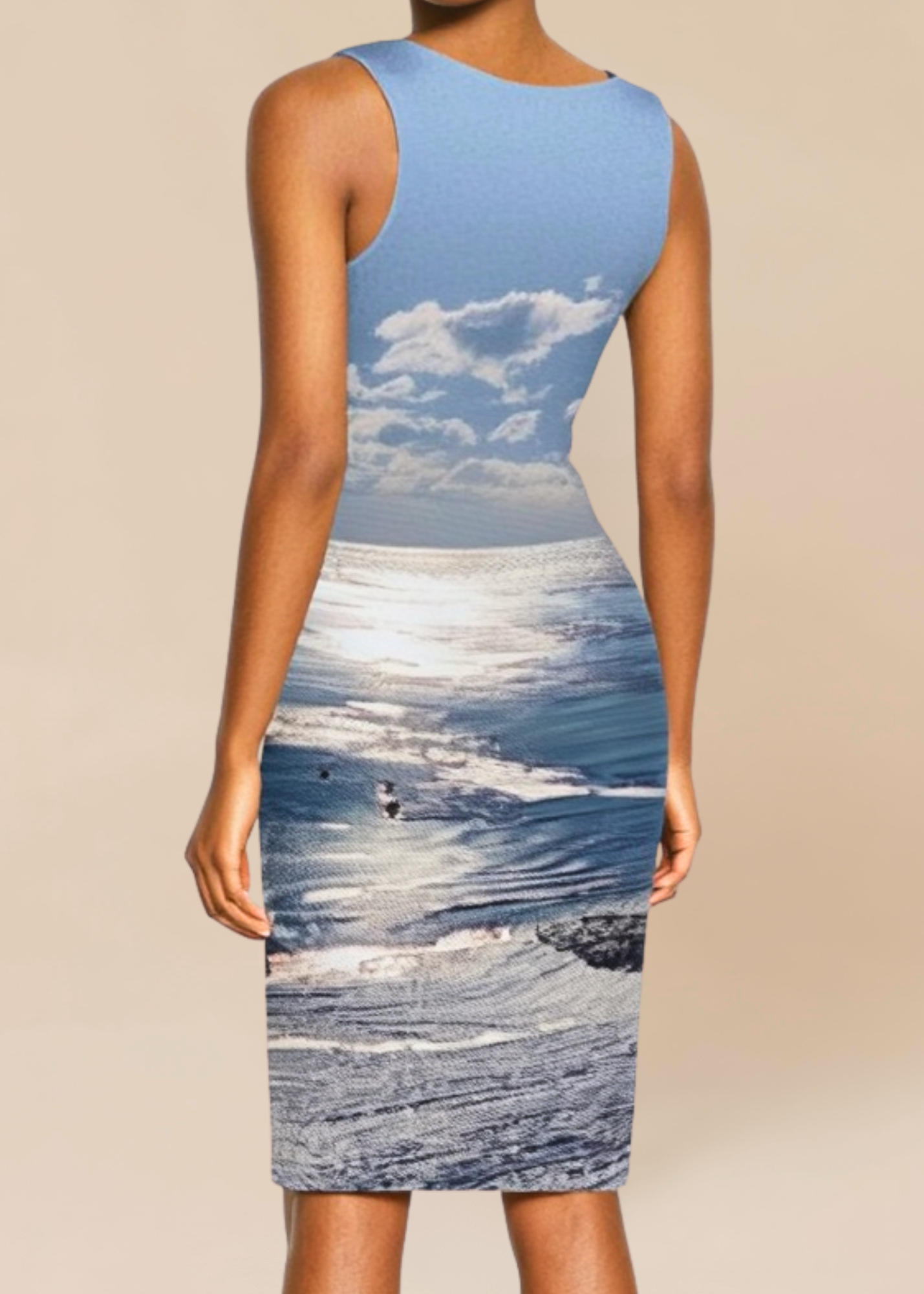Anais Dress - Birds at Sunrise