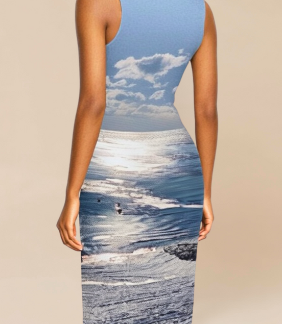 Vestido Anais - Pájaros al amanecer