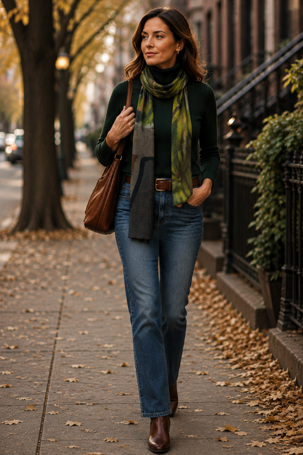Aspen (Sweater Knit) Scarf - Whimsy Sail