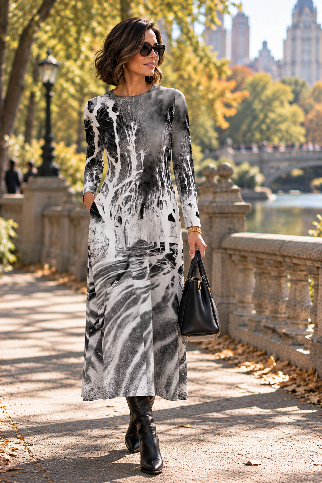 Liliana Maxi Dress - Shadows