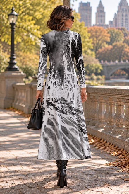 Liliana Maxi Dress - Shadows