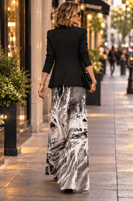 Carla Palazzo Pants - Shadows