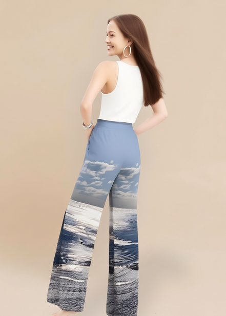 Carla Palazzo Pant - Birds at Sunrise