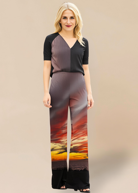 Carla Palazzo Pant - Sunset at Longboat Key