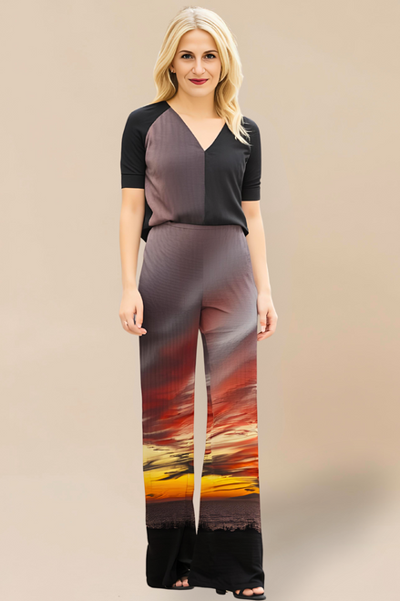 Carla Palazzo Pant - Sunset at Longboat Key