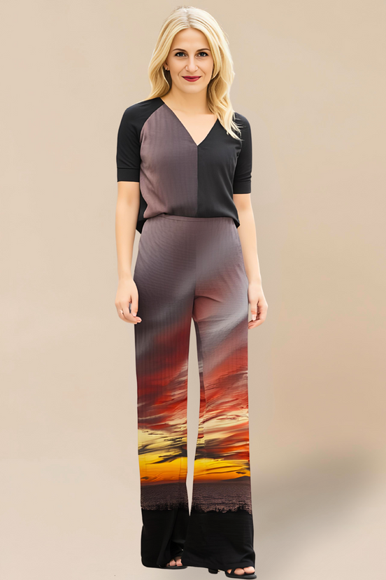 Carla Palazzo Pant - Sunset at Longboat Key