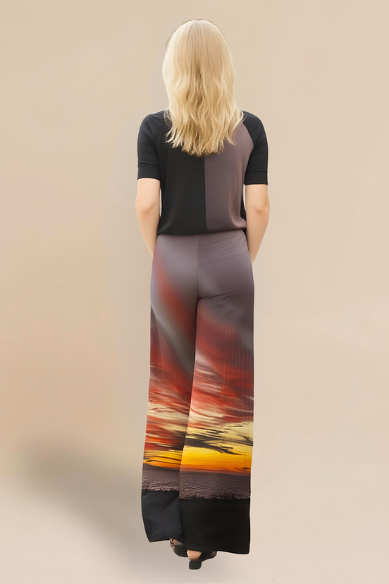 Carla Palazzo Pant - Sunset at Longboat Key