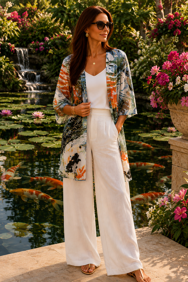 Elani Kimono - Koi
