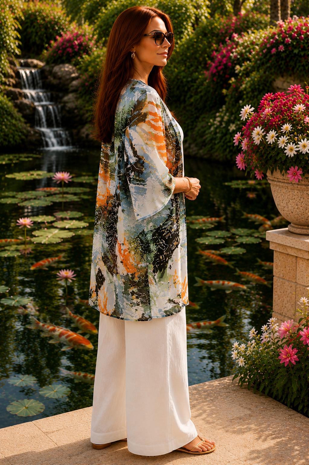 Elani Kimono - Koi