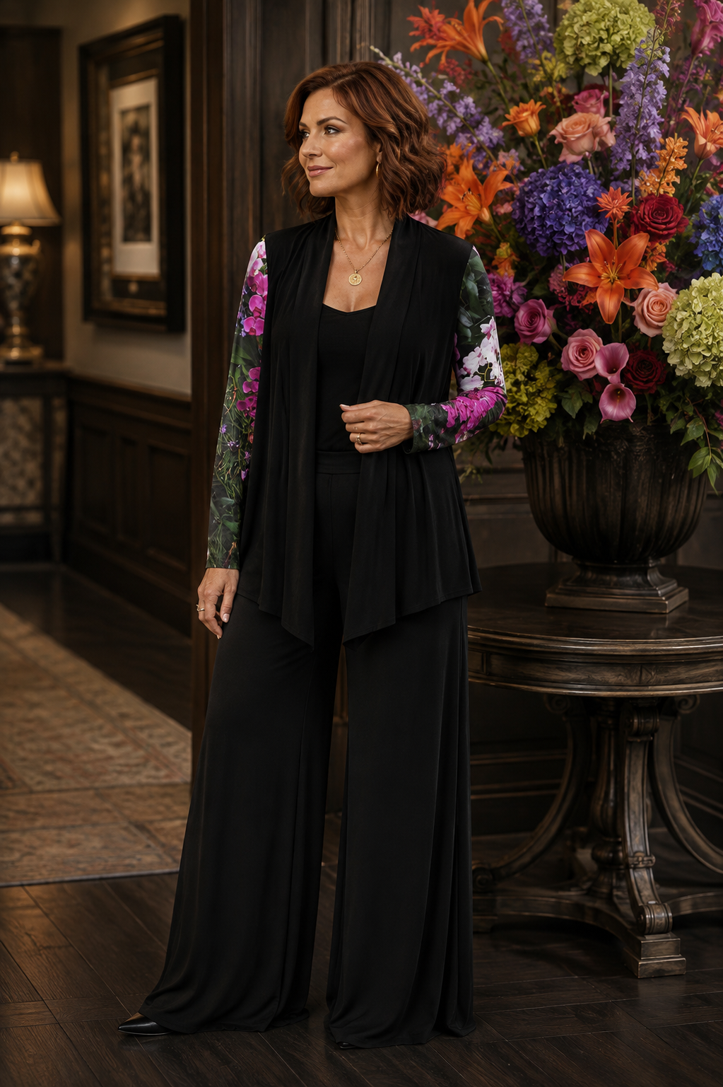 Frida Cardigan - Flowers Galore