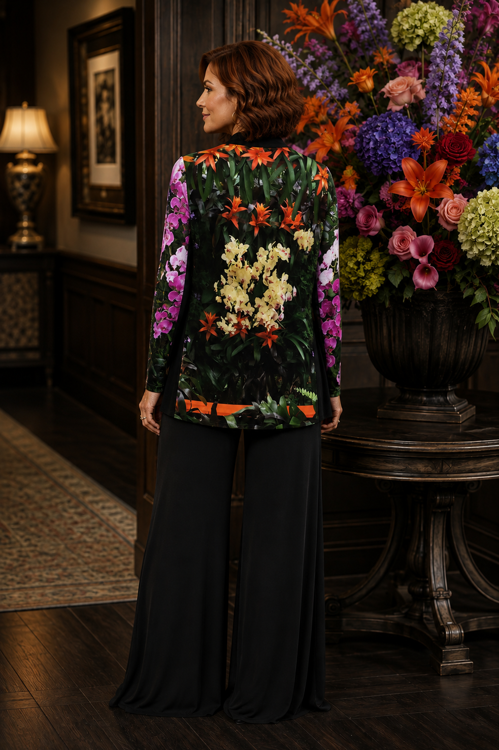 Frida Cardigan - Flowers Galore