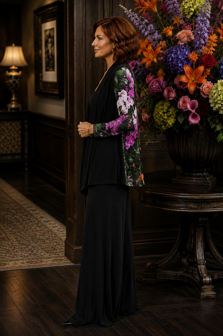 Frida Cardigan - Flowers Galore
