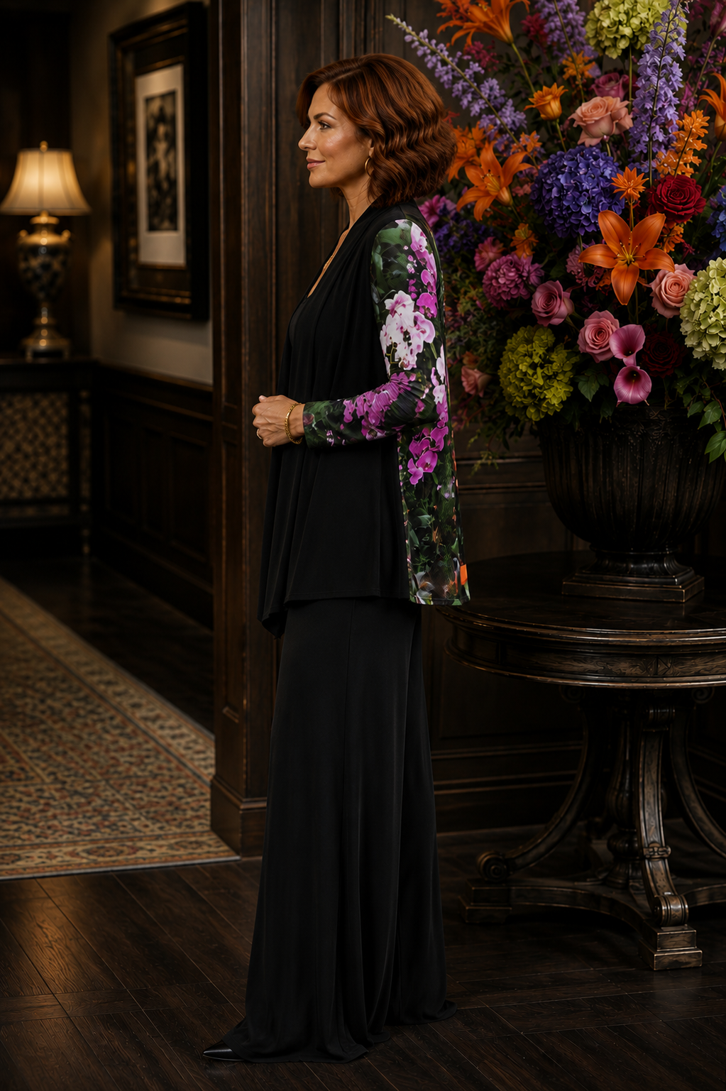 Frida Cardigan - Flowers Galore