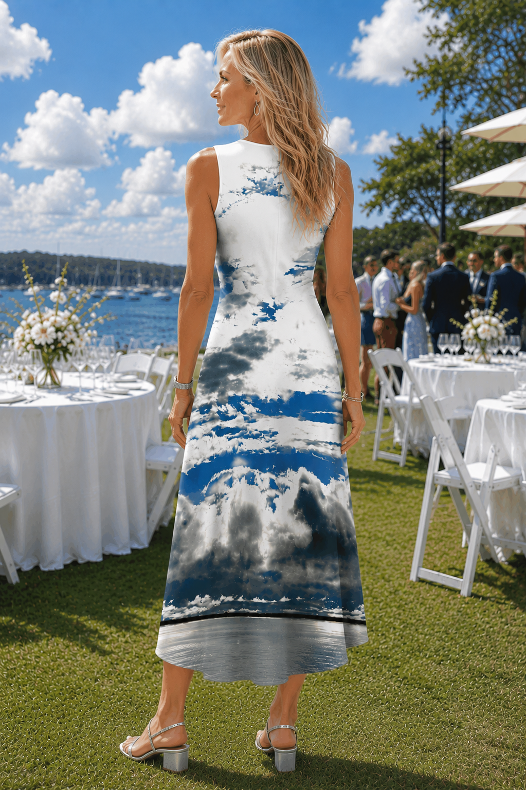 Lena Dress - Bay Moon