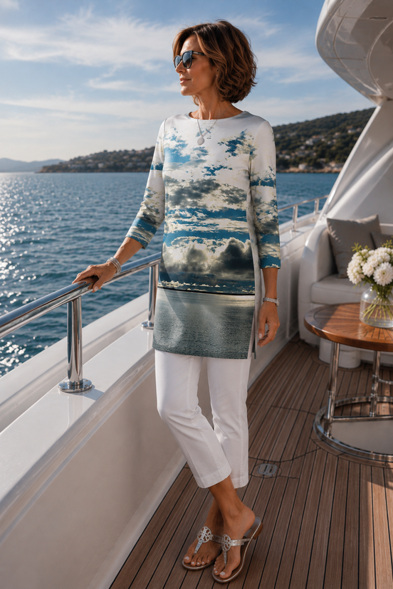 Patti Tunic II - Bay Moon