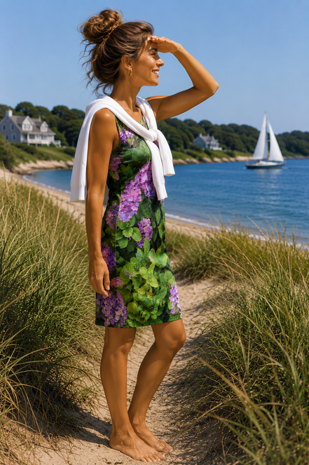 Anais Dress - Hydrangea Haven