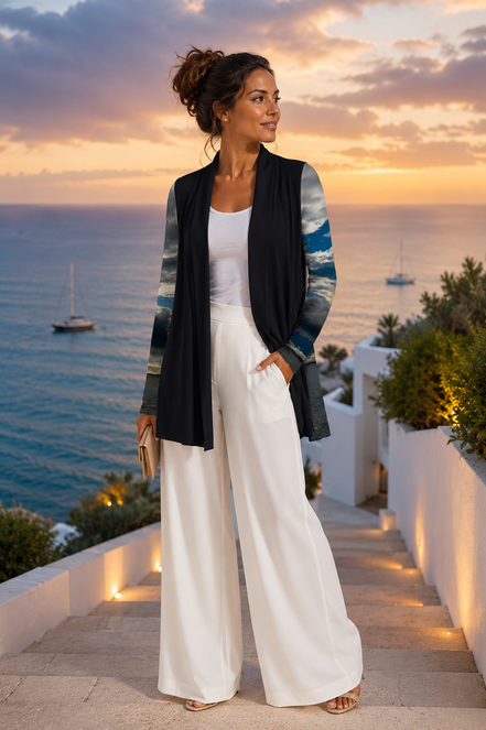 Frida Cardigan - Bay Moon