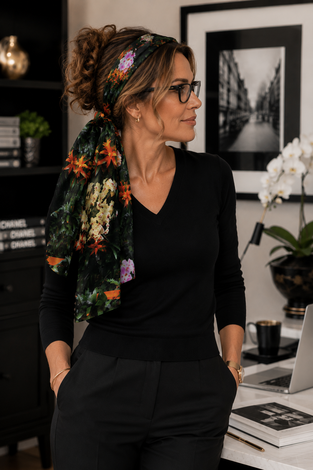 Vivienne Scarf - Flowers Galore