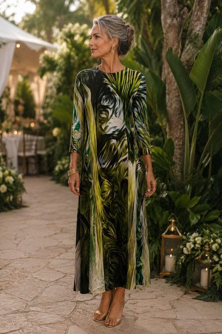 Liliana Maxi Dress - Whimsy Sail