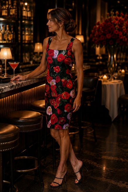 Anais Dress - Tulips