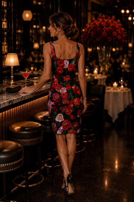 Anais Dress - Tulips