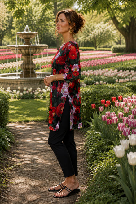 Patti Tunic II - Tulips