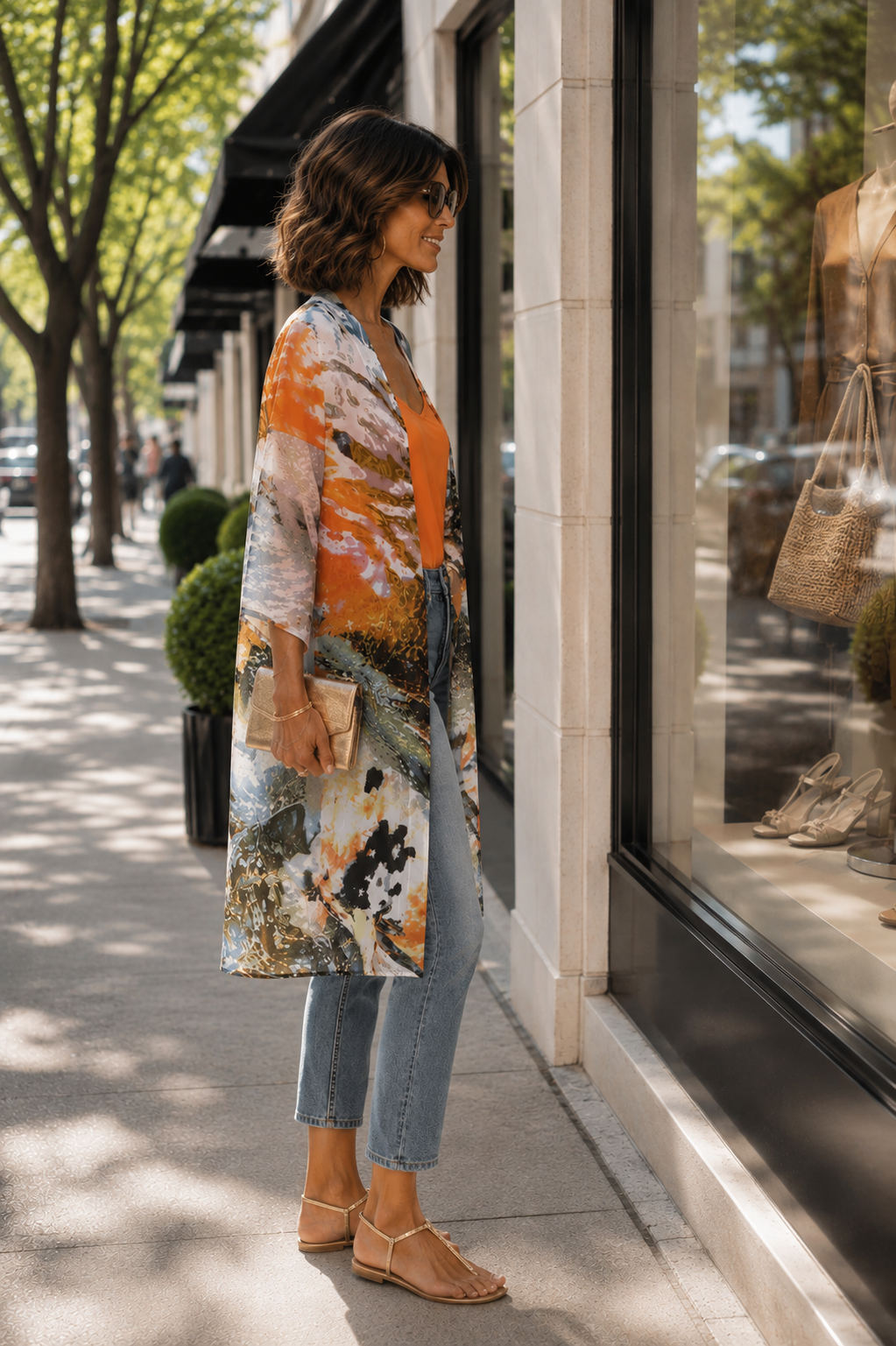 Elani Kimono - Koi