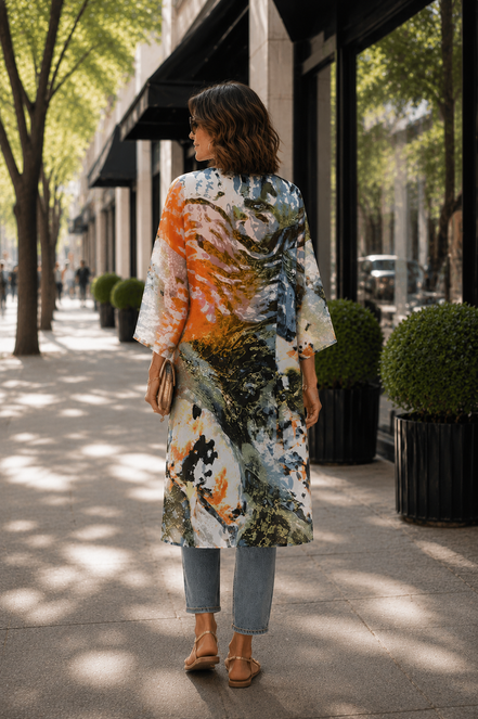 Elani Kimono - Koi