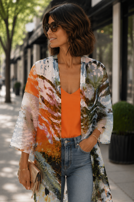 Elani Kimono - Koi