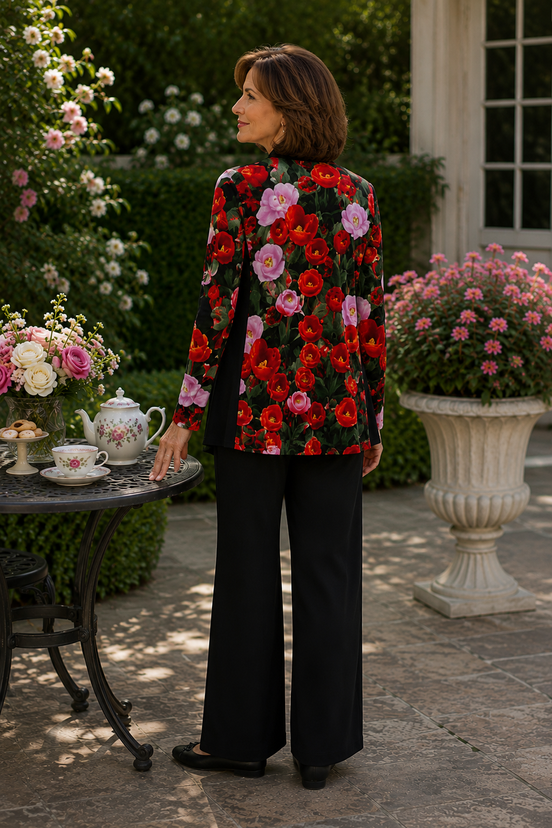 Frida Cardigan - Tulips